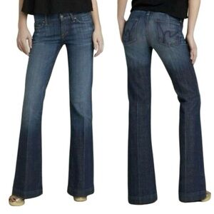 Y2K Citizens Of Humanity Faye 003 Low Waist Full Leg Jeans